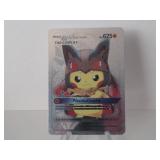 Pokemon Rare Silver Pikachu Mega Lucario