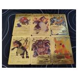 Pokemon Rare Gold Foil Cards Lot
