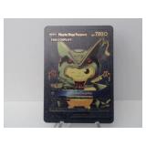 Pokemon Rare Black Pikachu Mega Rayquaza
