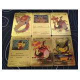 Pokemon Rare Gold Foil Cards Lot