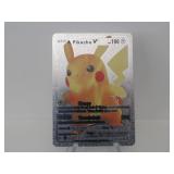 Pokemon Rare Silver Pikachu V