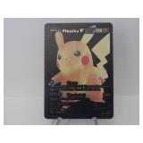 Pokemon Rare Black Pikachu V
