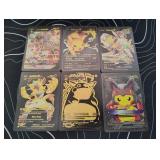 Pokemon Rare Black Foil Cards Lot