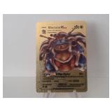 Pokemon Rare Gold Blastoise Vmax