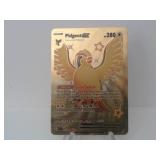 Pokemon Rare Gold Pidgeot EX
