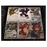 Pokemon Rare Silver Foil Cards Lot