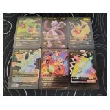 Pokemon Rare Black Foil Cards Lot