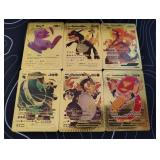 Pokemon Rare Gold Foil Cards Lot