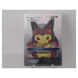 Pokemon Rare silver Pikachu Mega Lucario
