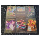 Pokemon Rare Black Foil Cards Lot