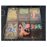 Pokemon Rare Black Foil Cards Lot