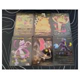 Pokemon Rare Black Foil Cards Lot