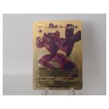 Pokemon Rare Gold Grimmsnarl Vmax