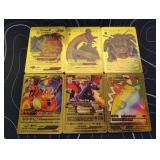 Pokemon Rare Gold Foil Cards Lot