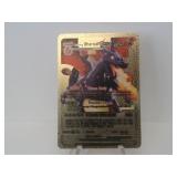 Pokemon Rare Gold Charizard GX
