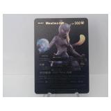 Pokemon Rare Blacvk Mewtwo GX