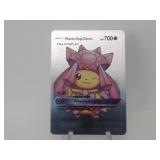 Pokemon Rare Silver Pikachu Mega Diancie