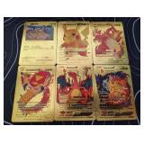 Pokemon Rare Gold Foil Cards Lot