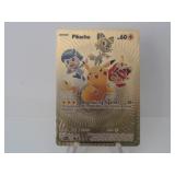 Pokemon Rare Gold Pikachu