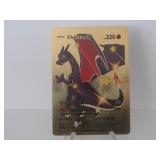 Pokemon Rare Gold Charizard V
