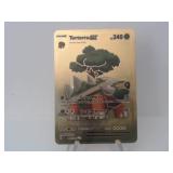 Pokemon Rare Gold Torterra EX