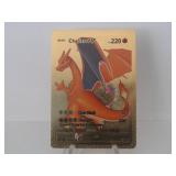 Pokemon Rare Gold Charizard V