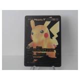 Pokemon Rare Black Pikachu V