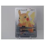 Pokemon Rare Silver Pikachu V