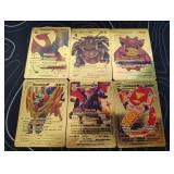Pokemon Rare Gold Foil Cards Lot
