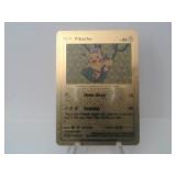 Pokemon Rare Gold Pikachu