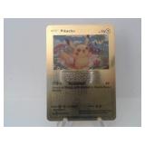 Pokemon Rare Gold Pikachu