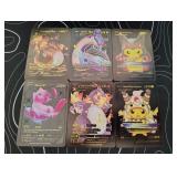 Pokemon Rare Black Foil Cards Lot