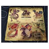 Pokemon Rare Gold Foil Cards Lot