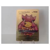 Pokemon Rare Gold Pikachu Mega Diancie