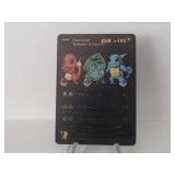 Pokemon Rare Black Charmander, Squirtle, Bulbasaur