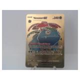 Pokemon Rare Gold Venusaur EX