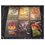 Pokemon Rare Black Foil Cards Lot