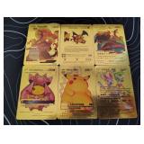 Pokemon Rare Gold Foil Cards Lot