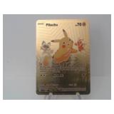 Pokemon Rare Gold Pikachu