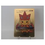 Pokemon Rare Gold Pikachu Mega Charizard Y