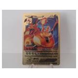 Pokemon Rare Gold Charizard V