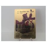Pokemon Rare Gold Mewtwo & Mew GX