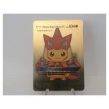 Pokemon Rare Gold Pikachu Mega Charizard Y