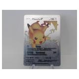 Pokemon Rare Silver Pikachu V