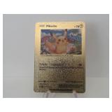 Pokemon Rare Gold Pikachu