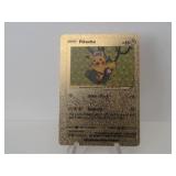 Pokemon Rare Gold Pikachu