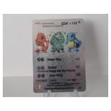 Pokemon Rare Silver Charmander, Squirtle GX