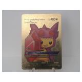 Pokemon Rare Gold Pikachu Mega Sableye