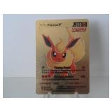 Pokemon Rare Gold Flareon V