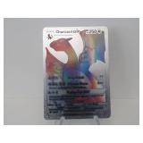 Pokemon Rare Silver Charizard GX Rainbow